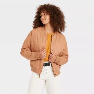 Universal Thread Quilted Bomber Jacket